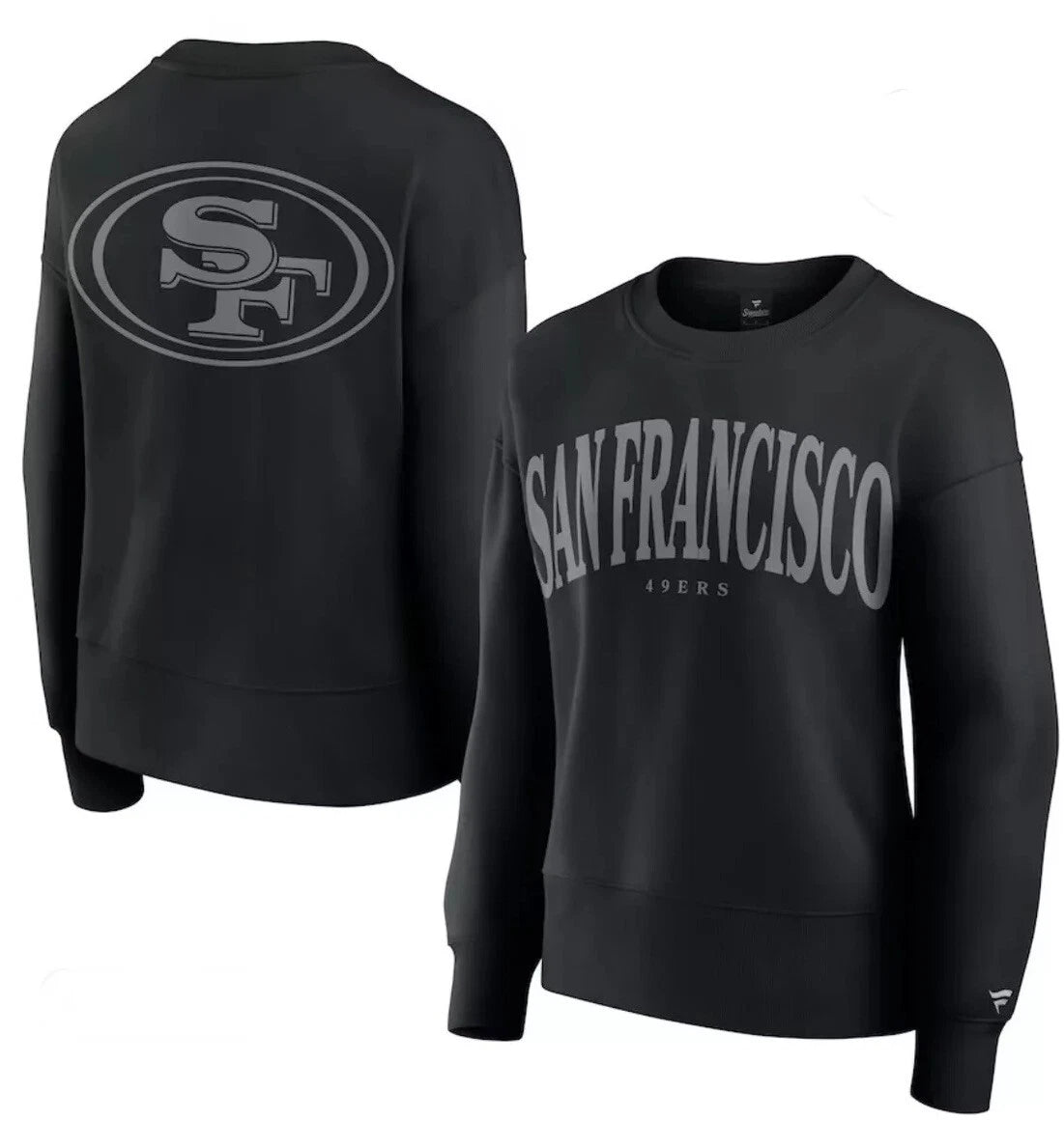 Fanatics Women’s Small San Francisco 49ers Black Elements Pullover Sweatshirt