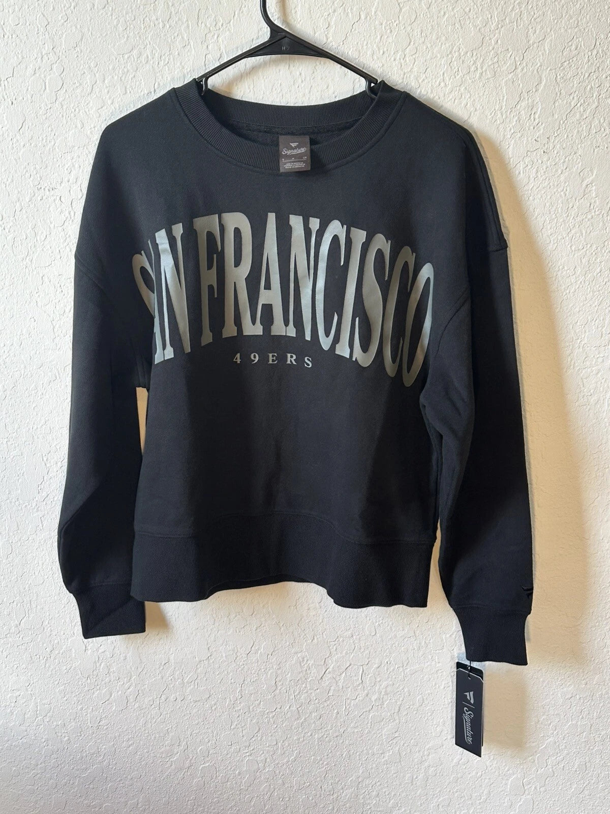 Fanatics Women’s Small San Francisco 49ers Black Elements Pullover Sweatshirt