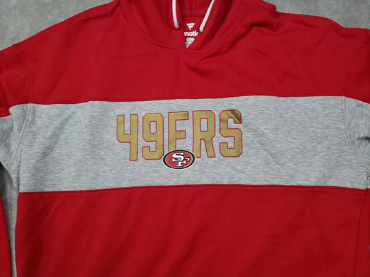 San Francisco 49ers Women's Pullover Sweatshirt Brand New Size Large Fanatics